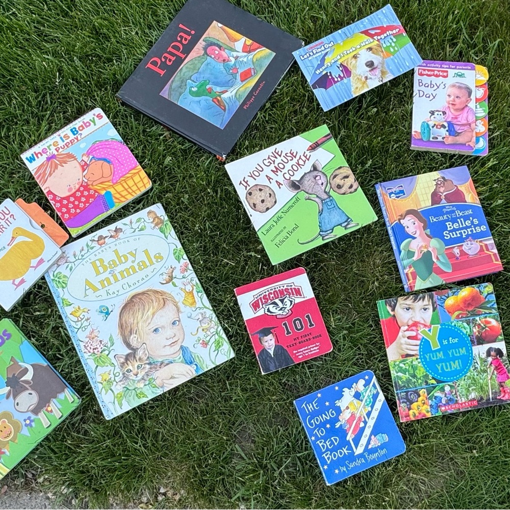 Colorful Children's Book Collection